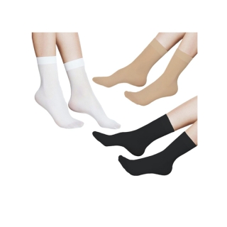 Cherilon เชอรีล่อน Cool Socks ถุงเท้าข้อสั้น ถุงเท้า กระชับเย็นสบาย ลดกลิ่นเท้า ไม่อับชื้น มี 6 สี NSB-SSAH