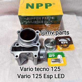 Vario Tecno 125 Vario 125led KZR บล็อกกระบอกลูกสูบ ยี่ห้อ NPP