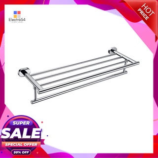 ชั้นวางพร้อมราว HAFELE 499.98.231 โครมTOWEL RACK HAFELE 499.98.231 CHROME