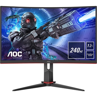 MONITOR (จอมอนิเตอร์) AOC C32G2ZE/67 - 31.5" VA FHD 240Hz FREESYNC PREMIUM ประกัน 3 ปี