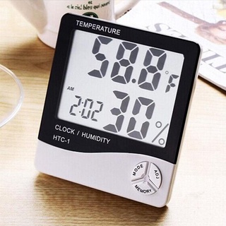 HTC-1 Digital Temperature Humidity Meter / Calendar / Clock / Alarm