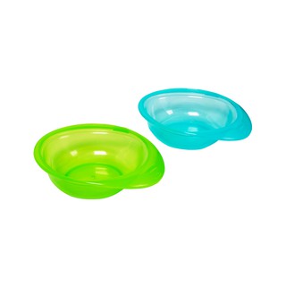 mothercare first tastes weaning bowls 2 pack - blue PB859 ชามอาหารเด็ก