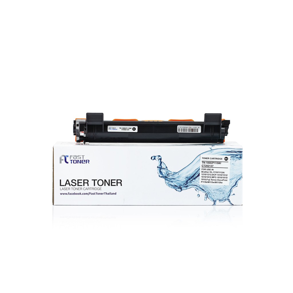 [Brother TN-1000] BK Fast toner สำหรับรุ่น HL-1110/1210W/DCP-1510/1610W/MFC-1810/1815/1910W