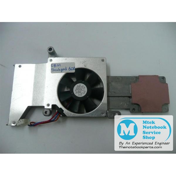 พัดลมและฮีทซิงค์ระบายความร้อนโน้ตบุ๊ค IBM Thinkpad 600 - 05K4338 05K4830 Cooling Fan & Heatsink (มือ