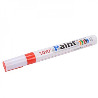 MD TOYO PAINT ปากกา สีแต้มแม็กซ์ - สีแต้มล้อรถ-และยางรถยนต์ สีส้ม (ORANGE)