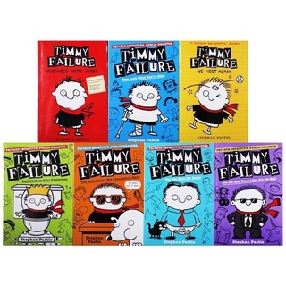 หนังสือชุด Timmy Failure’s เซต 7 เล่ม หนังสือภาษาอังกฤษสำหรับเด็ก วรรณกรรมเยาวชน หนังสือแนะนำ