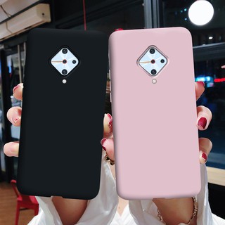 เคสโทรศัพท์มือถือ Tpu แบบนิ่มเนื้อแมตต์สีแคนดี้สําหรับ Vivo S1Pro Vivo S1Pro 1920 Pd1945F S1Pro