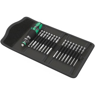 Wera Kraftform Kompakt 60, Pouch with 89 mm bits