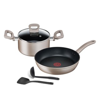 kitchenware COOKWARE SET TEFAL SENSATIONS IH 5PCS Kitchen equipment Kitchen equipment เครื่องครัว ชุดเครื่องครัว SENSATI