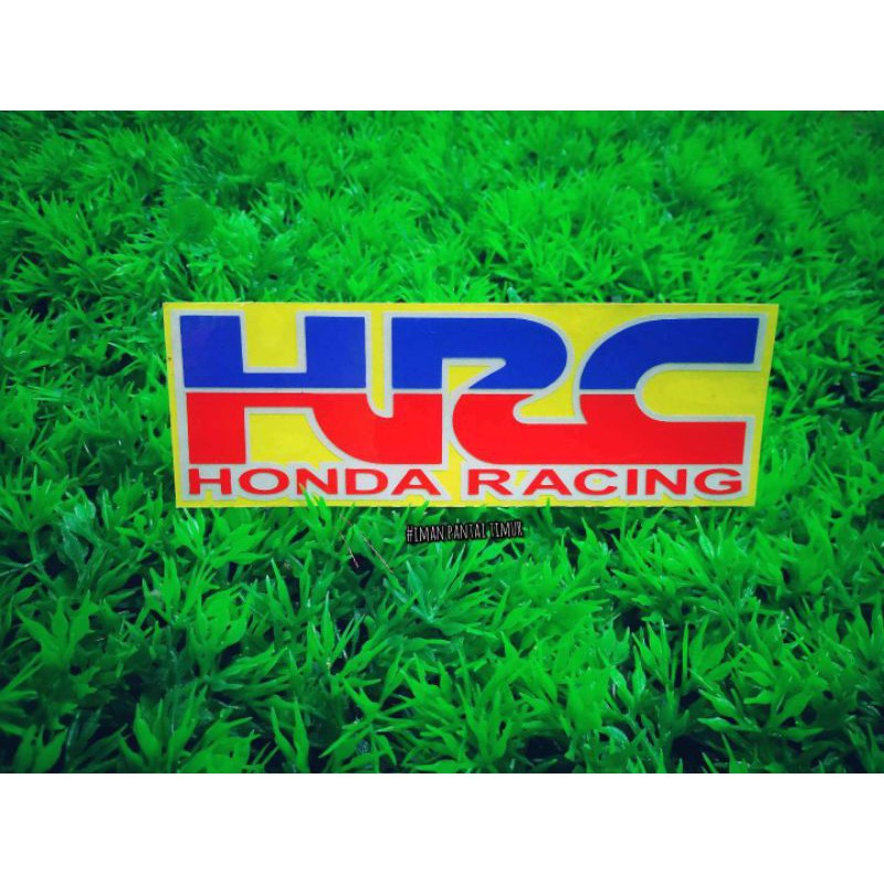 สติ๊กเกอร์ HRC HONDA RACING
