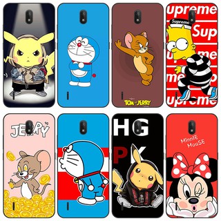 เคสสำหรับ Nokia C2 Case Silicone Back Cover Soft Casing NokiaC2 C2 2021 TPU เคส lovely