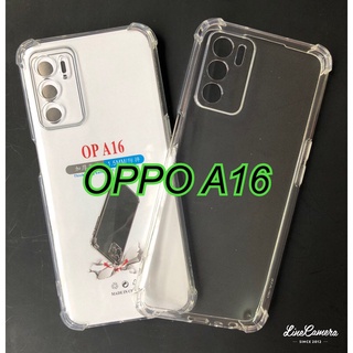 OPPO A16 พร้​อมส่งในไทย###A16 เคสใสกันกระแทกคลุมกล้อง For​ Oppo A16 / OppoA16