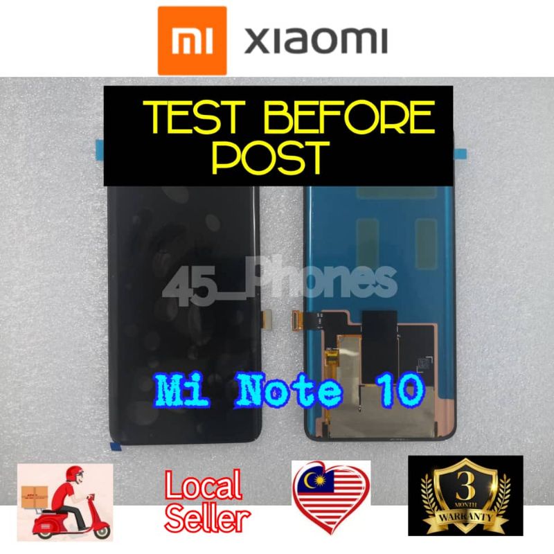 Omp45 XIAOMI Mi Note 10 / Mi Note 10 Pro / Mi Note 10 Lite จอแสดงผล LCD TOUCHSCREEN DIGITIZER