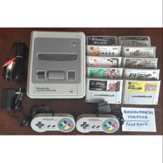 SUPER FAMICOM สภาพดี ครบชุด พร้อมเล่น