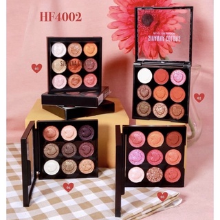 SIVANNA COLORS Velvet Eyeshadow – HF4002 ซีเวนน่า คัลเลอร์ส เวลเวท อายแชโดว์ เนื้อดินน้ำมัน 4 เฉดสี เม็ดสีแน่น เนื้อครีม