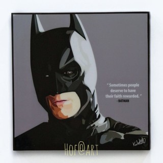 Batman #1 แบทแมน DC comics รูปภาพ​ติดผนัง pop art การ์ตูน cartoon กรอบรูป แต่งบ้าน ของขวัญ รูปภาพ