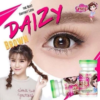 คอนแทคเลนส์ รุ่น Daizy/Daisy มี สีเทา/ตาล Gray/Brown มีค่าสายตา (0.00)-(-10.00)