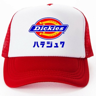 Dickies Japan Trucker หมวกผ้าฝ้ายหมวกตาข่ายสามารถปรับได้