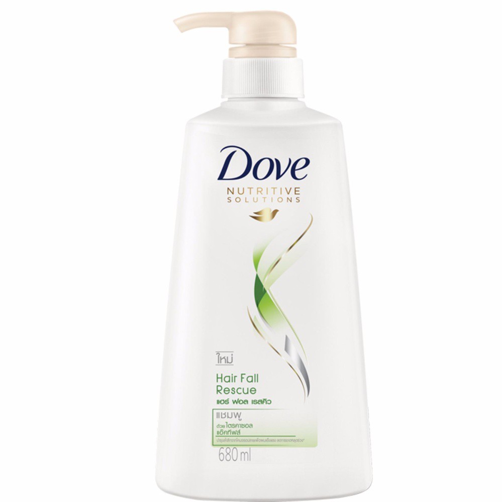 DOVE Shampoo Hair Fall Rescue Green 680 ML UNILEVER