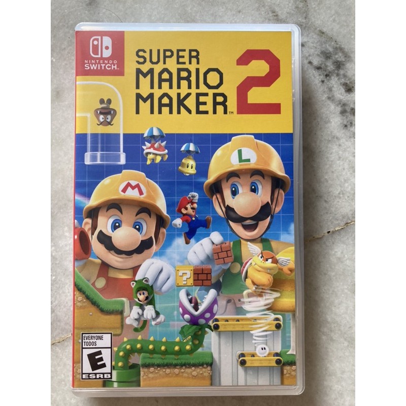 แผ่นเกม Nintendo Switch : Super Mario Maker 2 มือสอง