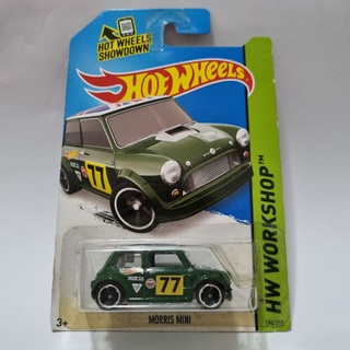 รถเหล็ก Hotwheels MORRIS MINI เบอร์ 77 (ib27)