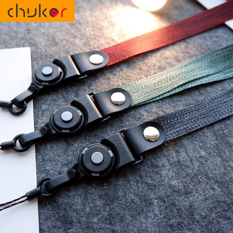 โทรศัพท์มือถือ Lanyards เชือกถักเปีย Lanyards ที่ถอดออกได้