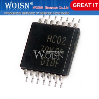 มีสินค้า วงจรรวม TSSOP-14 SN74HC02PW 74HC02 HC02 10 ชิ้น