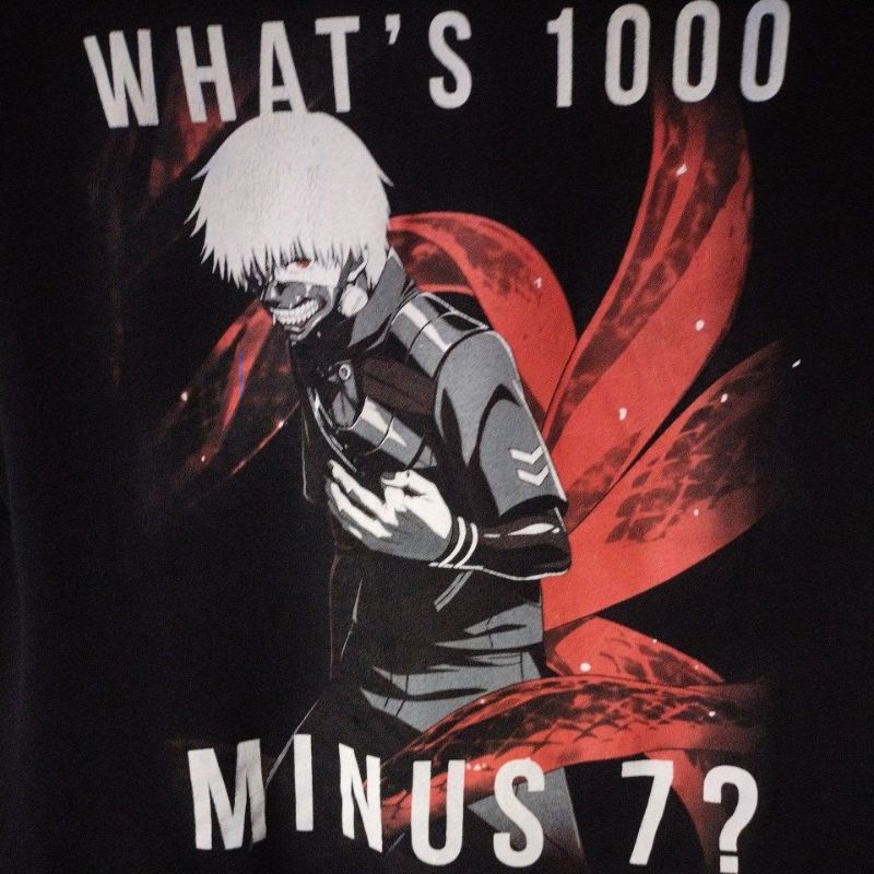 เสื้อยืดมือสอง Usa การ์ตูนญี่ปุ่น Tokyo Ghoul Size S.อก18/ยาว25.5