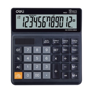 เครื่องคิดเลข Deli M011 20 ขนาดกลาง