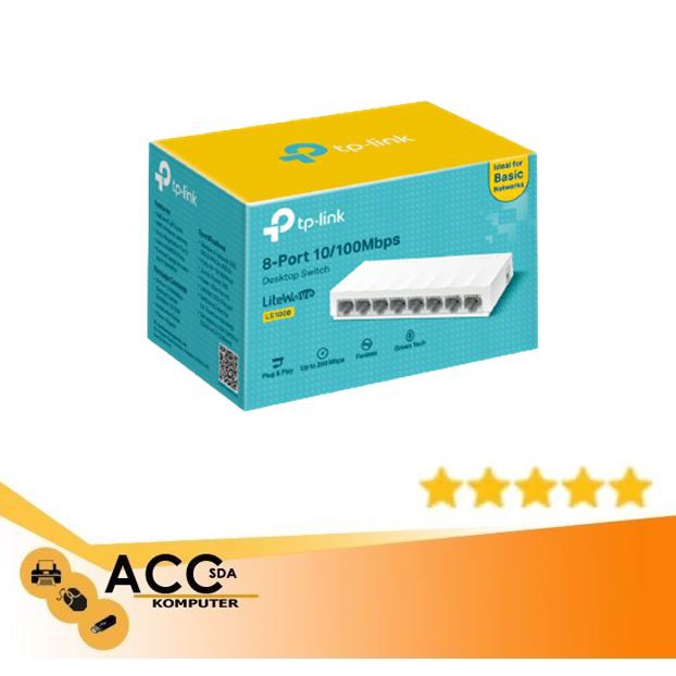 สวิตช์ HUB TP-LINK 8-PORT LS1008
