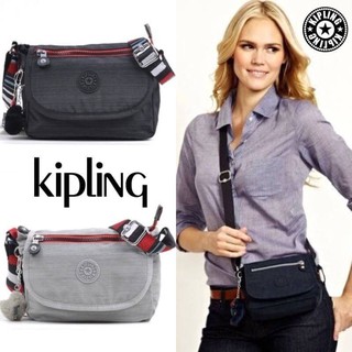KIPLING SABIAN CROSSBODY BAG กระเป๋าสะพายรุ่นชนช็อปวัสดุ Nylon&amp;Polyester 100% ขนาดกำลังน่ารัก