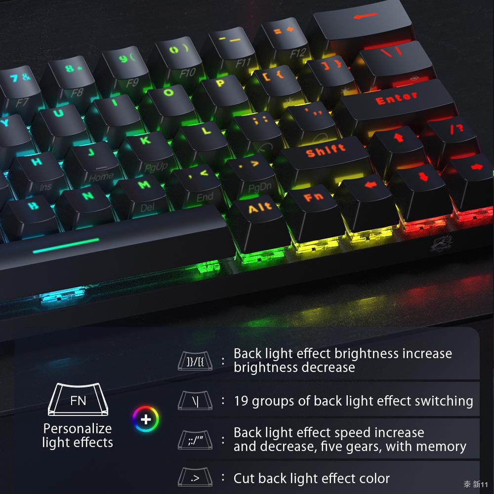 ♟ ☾BlitzWolf BW KB1 Bluetooth 5.0 Wireless Mechanical Keyboard Type C ...