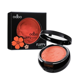 ODBO FLUFFY BLUSHER 6g โอดีบีโอ ฟลัฟฟี่ บลัชเชอร์ (OD153)