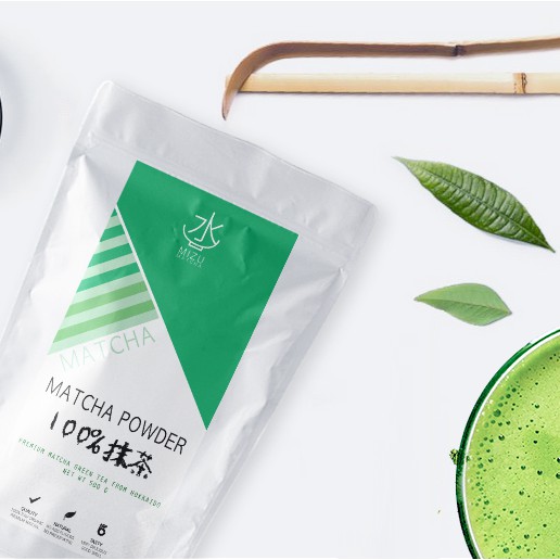 มัทฉะ100% (Premium Grade) 30กรัม ผงชาเขียวมัทฉะ 100%