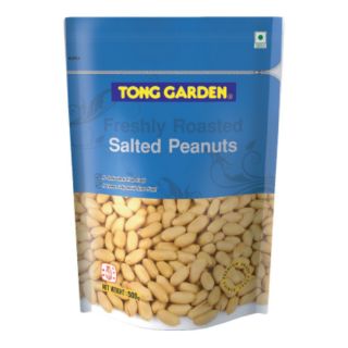 คุ้มสุดๆ ทองการ์เด้น ถั่วลิสงอบเกลือ ขนาด 400กรัม/ถุง Tong Garden Salted Peanuts ถั่วและธัญพืช porn__shop