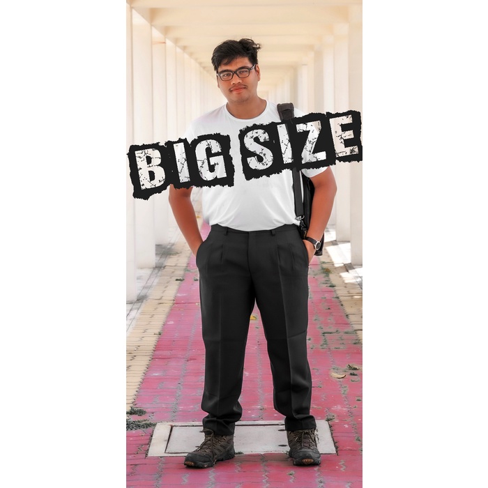 มีจีบหน้า เอว 40-60 นิ้ว กางเกงทำงาน สแลค ไซส์ใหญ่ Big Size แบบมีจีบหน้า ต้นขาใหญ่ใส่ได้ สินค้าคุณภาพ