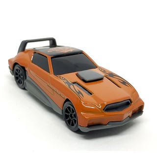 Majorette Fiction Racer Collection Orange / Black - Gray Base /scale 1/64 (3 inches) Ref 911 no Package