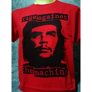 T-shirt  เสื้อวงนำเข้า Rage Against The Machine Che Guevara RATM Nu Metal Hiphop Funk Rock Rap Style Vintage T-ShirtS-5X