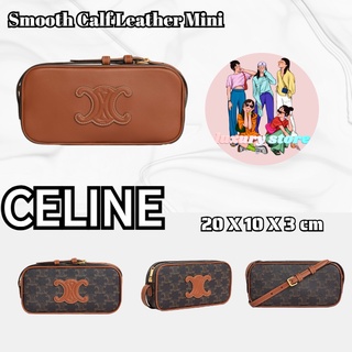 CELINE   Smooth Calf Leather Mini Shoulder Camera Bag/กระเป๋าสตรี/กระเป๋าสะพายข้าง/กระเป๋าสะพาย/ของแท้100%