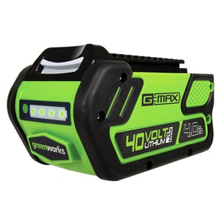 BATTERY GREENWORKS 40V 4Ah แบตเตอรี่ GREENWORKS 40 โวลต์ 4 แอมป์/ชั่วโมง อุปกรณ์เสริมเครื่องมือทำสวน เครื่องมือทำสวน สวน