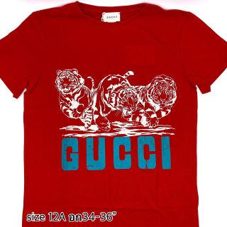 New Gucci t-shirt  (อก 34-36")