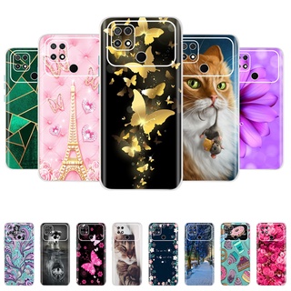 เคสโทรศัพท์ซิลิโคน TPU แบบนิ่ม ลายผีเสื้อ สําหรับ Xiaomi POCO C40 POCOC40