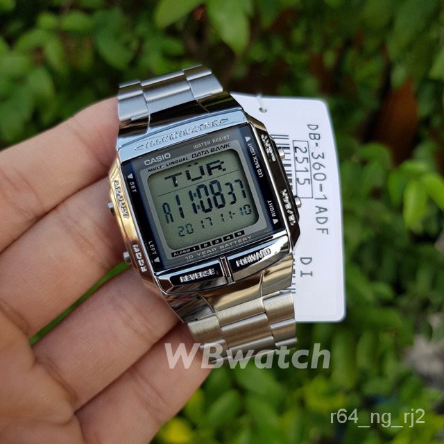 ใหม่นาฬิกาคาสิโอ Casio รุ่น DB-360-1 ของแท้ รับประกัน 1 ปี WBwatch