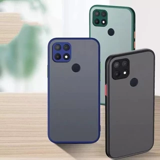 Case For Realme C21Y เคสโทรศัพท์ เคสกันกระแทก ปุ่มสีผิวด้าน กันรอยกล้อง ขอบนิ่มหลังแข็ง