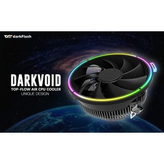 💥HOT Product💥ซิงค์พัดลมระบายความร้อน DarkFlash DarkVoid  RGB CPU Cooler For Intel &amp; AMD