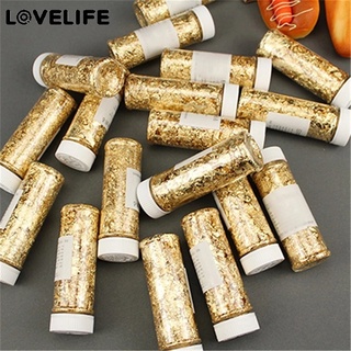 [2 กรัม Gold Leaf Schabin Flakes] เครื่องมือตกแต่งเค้กวันเกิด