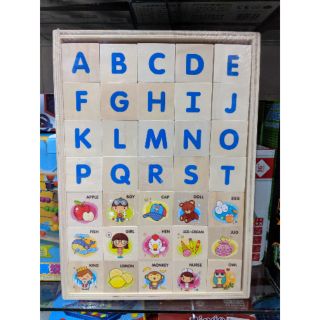 กระดาน ฝึกหัดภาษาอังกฤษ ตัวอักษร A-Z ก ข ค คำศัพท์ ภาษาอังกฤษ ไทย alphabet board