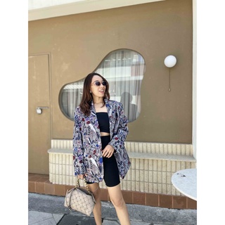 Ladyiconz_Floral Blazer เบลเซอร์แขนยาว งานปัก