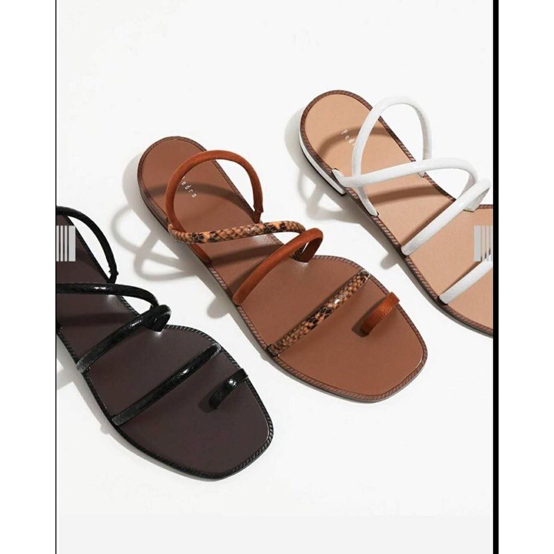 Pedro-16 รองเท้าแตะผู้หญิงส้นแบน& 39;s