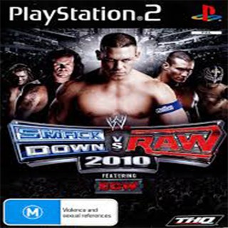 แผ่นเกมส์[PlayStation2] WWE SmackDown vs. Raw 2010 (USA)